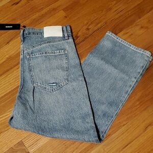 Express Straight Ankle High Rise Stretch 6 Short